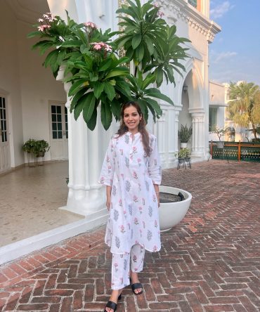 Best Maternity White Floral Co-Ord Set